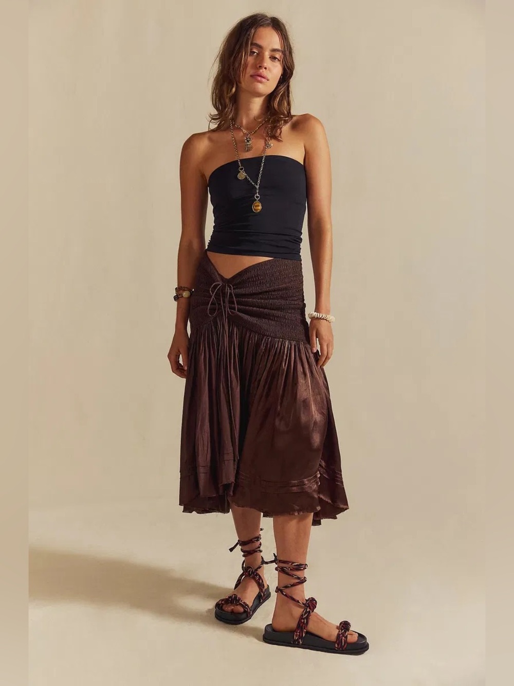 FP One Maya Convertible Midi Skirt